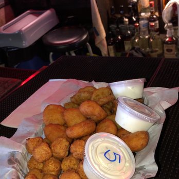 Dana Gardens - spicy balls, Mac and cheese bites and fried pickles - Dive Bars Near Me - Cincinnati, Ohio Dana Gardens - spicy balls, Mac and cheese bites and fried pickles - Dive Bars Near Me - Cincinnati, Ohio