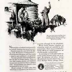 Amica Mutual Insurance Company - Full page advertisement in National Geographic 1930