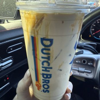 Dutch Bros Coffee - Golden Eagle extra sweet - Juice Bars & Smoothies Near Me - Fountain Valley, California Dutch Bros Coffee - Golden Eagle extra sweet - Juice Bars & Smoothies Near Me - Fountain Valley, California