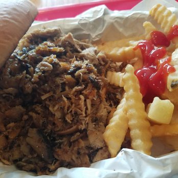 Uncle C's Rib Joint - Pork bbq with homemade crinkle fries and a drink for $9 plus tax.... - Barbeque Near Me - Acworth, Georgia Uncle C's Rib Joint - Pork bbq with homemade crinkle fries and a drink for $9 plus tax.... - Barbeque Near Me - Acworth, Georgia