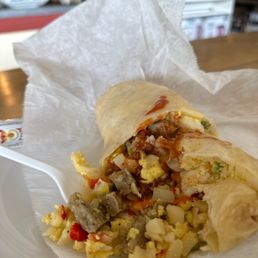 Sausage Burrito