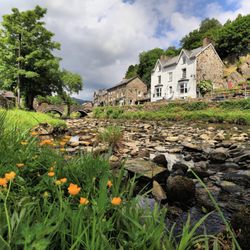 Plas Tan y Graig B&B Guesthouse - Plas Tan y Graig with views over the Afon Colwyn