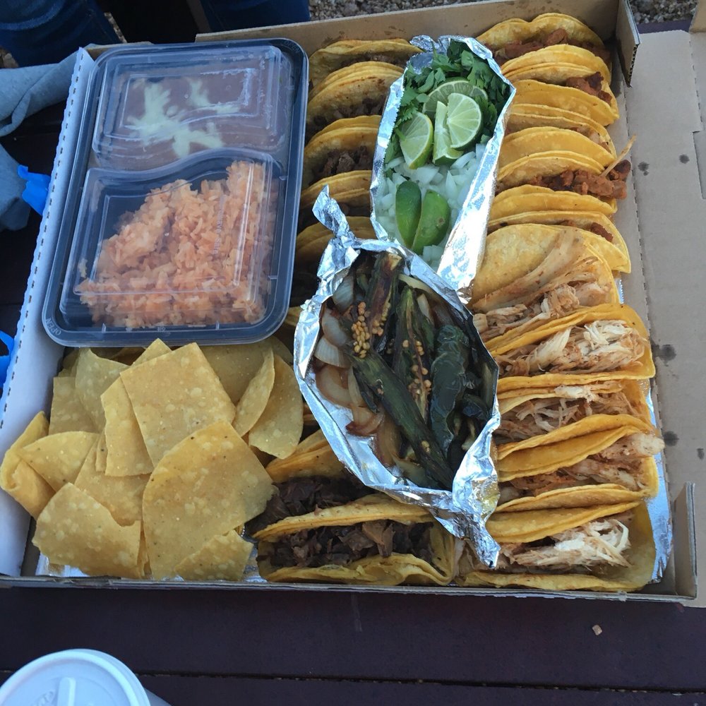 La Esquina De Pepe #2 - The Taco Box deal! Comes with 5 fajita, 5 barbacoa, 5 de pollo, and 5 pastor. - Mexican Near Me - Irving, Texas La Esquina De Pepe #2 - The Taco Box deal! Comes with 5 fajita, 5 barbacoa, 5 de pollo, and 5 pastor. - Mexican Near Me - Irving, Texas