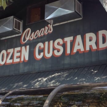Oscar's Frozen Custard - I liked the classic font and painter sign. - Ice Cream & Frozen Yogurt Near Me - Milwaukee, Wisconsin