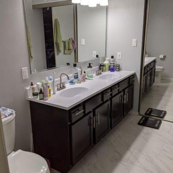 Mavericks Remodeling - After photo of bathroom remodel - General Contractors Near Me