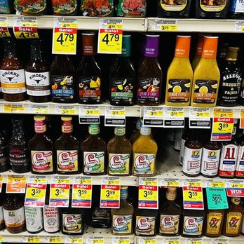 Albertsons - a variety of condiments for sale - Grocery Near Me - Baton Rouge, Louisiana