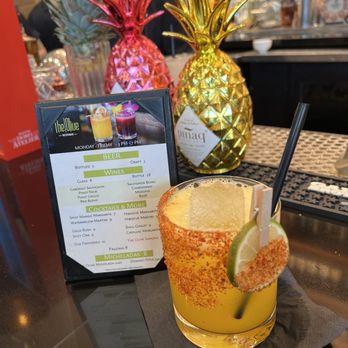 The Olive Restobar - Spicy Mango Margarita! Yum! - Mediterranean Near Me - Downey, California The Olive Restobar - Spicy Mango Margarita! Yum! - Mediterranean Near Me - Downey, California