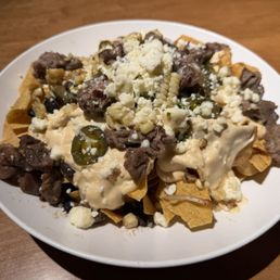 Beef nachos Beef nachos