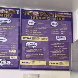 Menu Menu