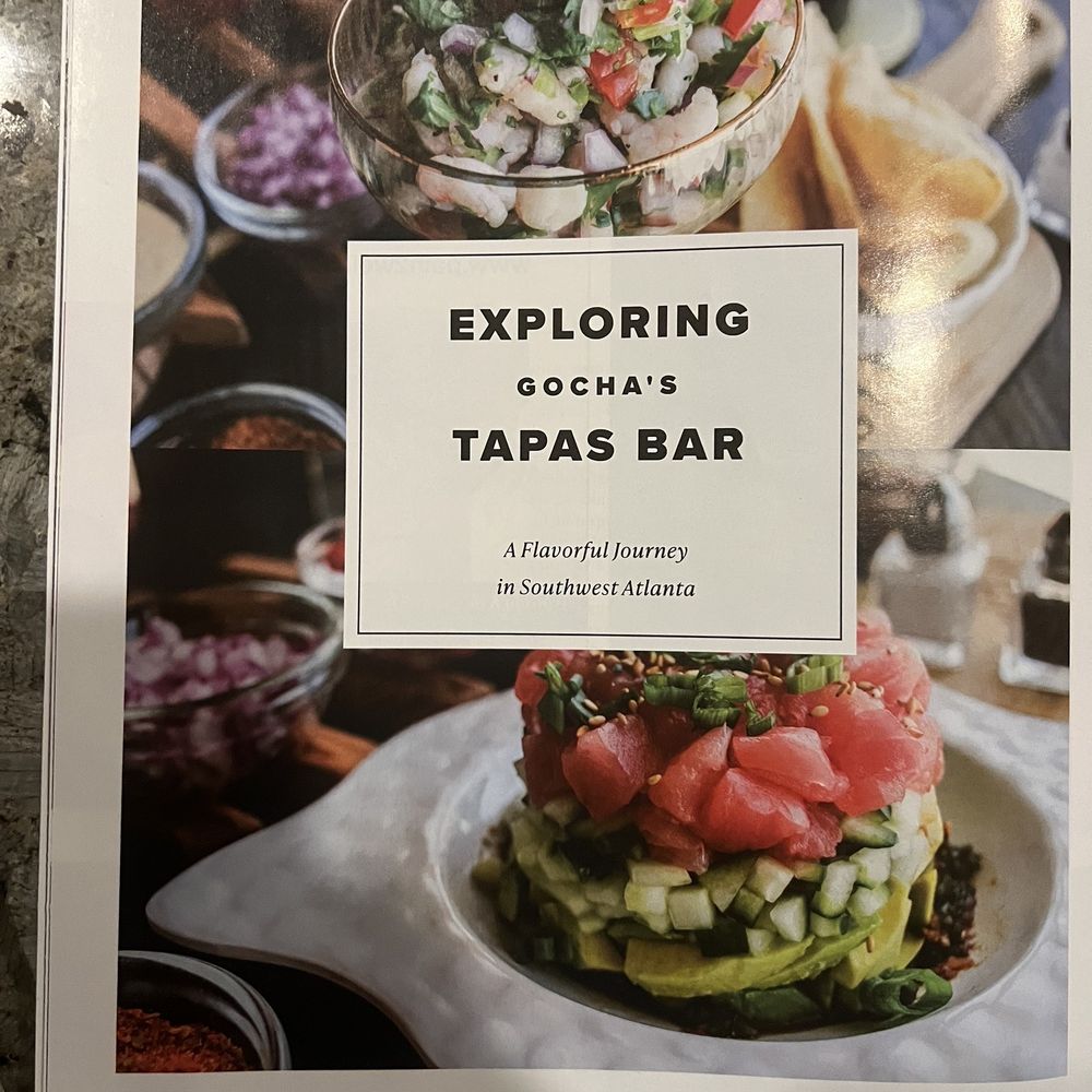 Gocha's Tapas Bar - SOFU Magazine cover story - Tapas Bars Near Me - Atlanta, Georgia Gocha's Tapas Bar - SOFU Magazine cover story - Tapas Bars Near Me - Atlanta, Georgia