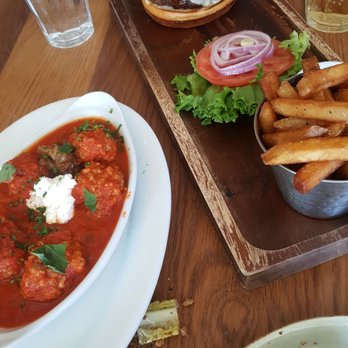 Honey Salt - Got to try the burger and meatballs. The meatballs were very good. - Canadian (New) Near Me - Vancouver, British Columbia Honey Salt - Got to try the burger and meatballs. The meatballs were very good. - Canadian (New) Near Me - Vancouver, British Columbia