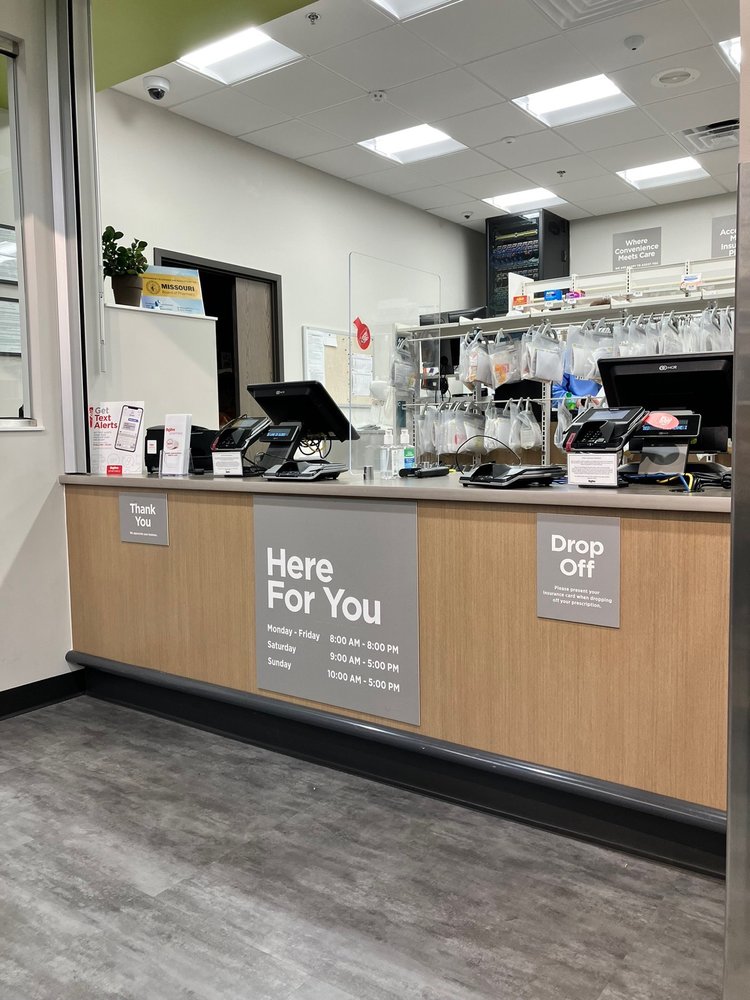 HYVEE PHARMACY Updated June 2024 2150 E Sunshine St, Springfield