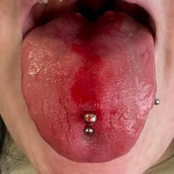 Piercings By Jax - Double Tongue Piercing