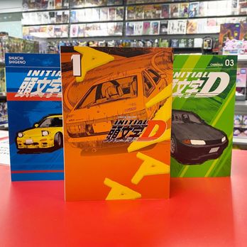 Heroes World - New editions of Initial D manga! - Comic Books Near Me - Richmond Hill, Ontario