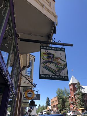 Between the Covers Bookstore and Bruno Cafe by null