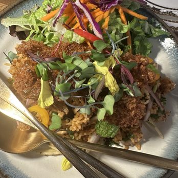 One House Bistro - Soft shell crab rice salad - Asian Fusion Near Me - San Ramon, California One House Bistro - Soft shell crab rice salad - Asian Fusion Near Me - San Ramon, California