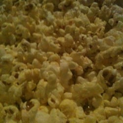 Heavenly Village Cinemas - Tub of popcorn.