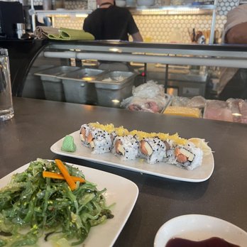 Mizu Japanese - Seaweed salad and Philly roll - Japanese Near Me - White Bear Lake, Minnesota Mizu Japanese - Seaweed salad and Philly roll - Japanese Near Me - White Bear Lake, Minnesota