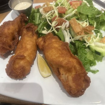 NDMK Fish House - Sea bass fish and salad - Sushi Bars Near Me - Avalon, California NDMK Fish House - Sea bass fish and salad - Sushi Bars Near Me - Avalon, California