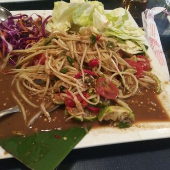 Sticky Rice Restaurant - Papaya Salad (spicy) - Laotian Near Me - Ceres, California Sticky Rice Restaurant - Papaya Salad (spicy) - Laotian Near Me - Ceres, California
