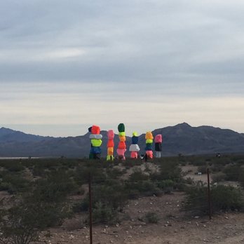 Seven Magic Mountains - Public Art Near Me - Las Vegas, Nevada