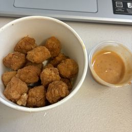 Popcorn chicken Popcorn chicken