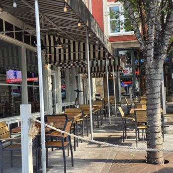 202 Social House - A closer look at the outdoor seating, dining area of the restaurant. - American Near Me - Roanoke, Virginia 202 Social House - A closer look at the outdoor seating, dining area of the restaurant. - American Near Me - Roanoke, Virginia