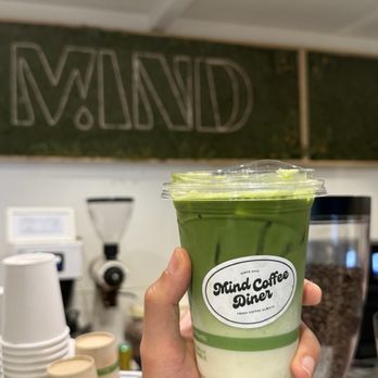 Mind Coffee - matcha latte, oat milk, no sweet, extra matcha - Coffee & Tea Near Me - Berkeley, California Mind Coffee - matcha latte, oat milk, no sweet, extra matcha - Coffee & Tea Near Me - Berkeley, California