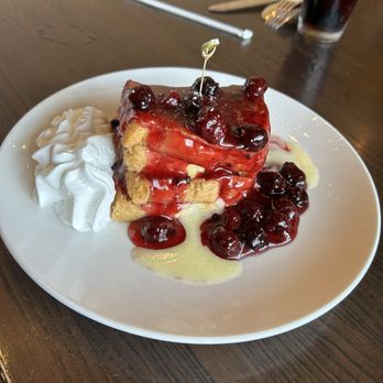 Cornerstone - Blackberry stuffed French toast - American Near Me - Asheville, North Carolina