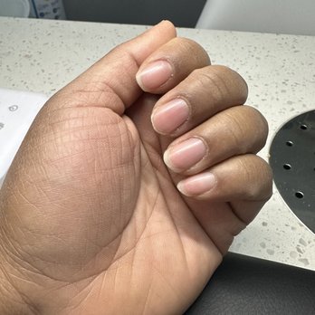 209 Nails Lounge - Nails and dry hands before - Nail Salons Near Me - Stockton, California