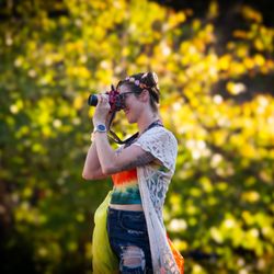 Arise Media Studio - photographer capturing golden hour documentary photos at a Texas Hill Country festival event
