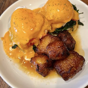Cascalote Latin Bistro - Lobster Benedict special - Latin American Near Me - New York, New York Cascalote Latin Bistro - Lobster Benedict special - Latin American Near Me - New York, New York