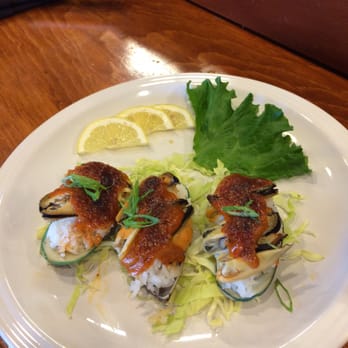 Sushi Mambo - Stuffed oysters - Japanese Near Me - Calistoga, California Sushi Mambo - Stuffed oysters - Japanese Near Me - Calistoga, California