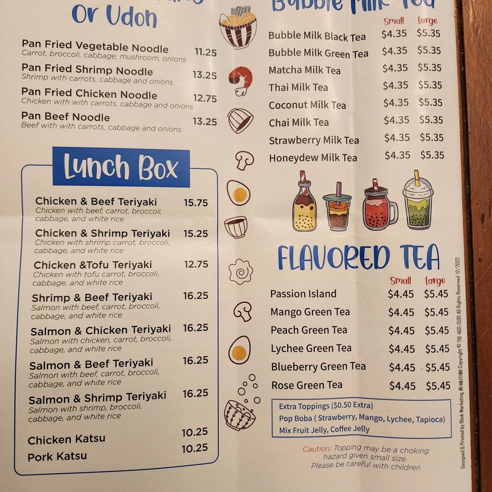 Osaka ramen - Menu - Ramen Near Me - Somerset, New Jersey