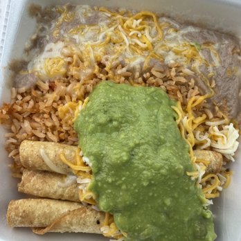 California Burrito - 3 Piece Rolled Tacos Special - Mexican Near Me - North Highlands, California