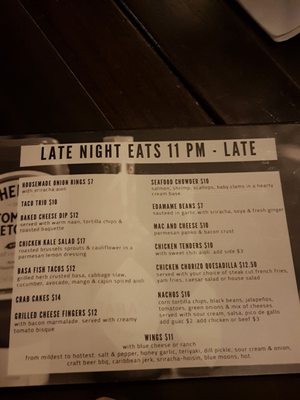 Menu photo 7 The Park Pub Vancouver, BC Menu photo 7 The Park Pub Vancouver, BC