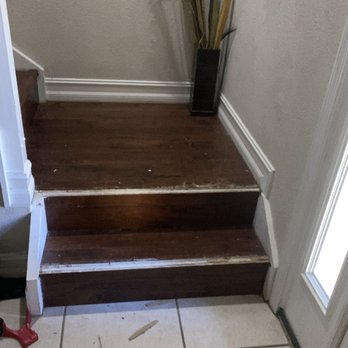 Dolly - Stairs ripped off when couch dragged up - Movers Near Me