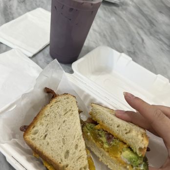 The Nitro Bar- Providence - iced ube latte and cole's go to - Coffee & Tea Near Me - Providence, Rhode Island