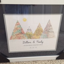 Beautiful print job for decor for our new house!