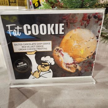 Fat Sal's - Fat cookie was just under $10. Expensive but it looks good - Sandwiches Near Me - Las Vegas, Nevada