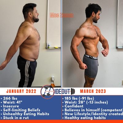 Super-Men Before & Afters! - The super-men of Hideout Fitness, they Unlocked the Hero in Themselves! Super-Men Before & Afters! - The super-men of Hideout Fitness, they Unlocked the Hero in Themselves!