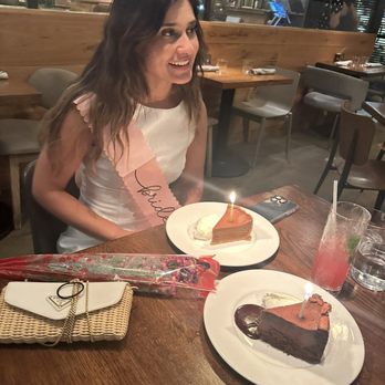 Beatrix - Fulton Market - Complimentary cake for my bachelorette - Breakfast & Brunch Near Me - Chicago, Illinois