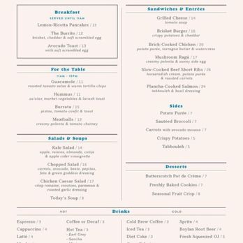Barnes & Noble Kitchen - Main Menu - New American Near Me - Folsom, California