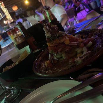 Zitla - Half way through the seafood tower. - Mexican Near Me - Playa del Carmen, ROO