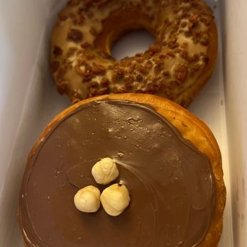 Donut Villa Diner - Nutella + maple bacon donuts to-go - Donuts Near Me - Malden, Massachusetts Donut Villa Diner - Nutella + maple bacon donuts to-go - Donuts Near Me - Malden, Massachusetts