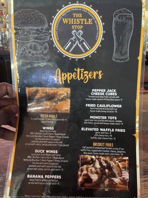 Menu photo 8 The Whistle Stop Indianapolis, IN