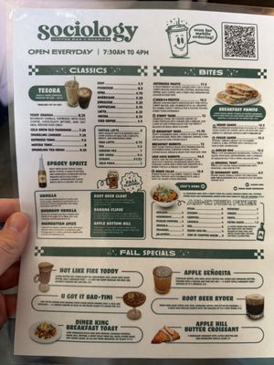 Menu photo 5 Sociology Coffee Bar Folsom, CA Menu photo 5 Sociology Coffee Bar Folsom, CA