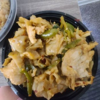 Kumo Asian Bistro - I Dug to the Bottom to Try & Find Chicken, Just Pieces at Top - Japanese Near Me - Alexandria, Virginia