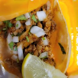 Amazing el pastor taco