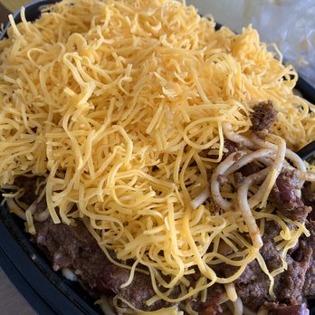 Skyline Chili - 4 way (noodles, chili, cheese, beans) - Fast Food Near Me - West Chester, Ohio Skyline Chili - 4 way (noodles, chili, cheese, beans) - Fast Food Near Me - West Chester, Ohio